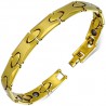 Bracelet en tungstène 16 - Gold-IP