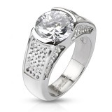 Bague zircone rond petits points (31)