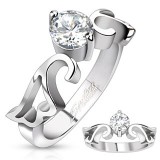 Bague zircone avec des ailes (34)