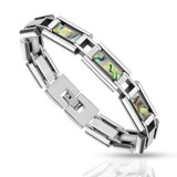 Bracelet en acier 72 - Abalone
