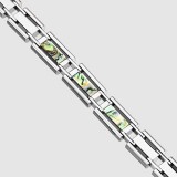 Bracelet en acier 72 - Abalone