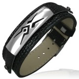 Bracelet vinyle 17 - Motif tribal