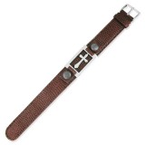Bracelet vinyle 18 - Croix
