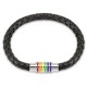 Bracelet fermeture magnétique 11 - Gay pride