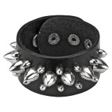 Bracelet gothique 05 - Grosses pointes et petites pointes