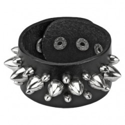 Bracelet gothique 05 - Grosses pointes et petites pointes