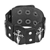 Bracelet gothique 17 - Croix médiévale