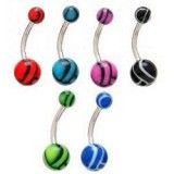 Piercing nombril UV 74 - Volley-ball