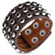 Bracelet gothique 45 - Petits cercles en acier