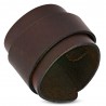 Bracelet de force 63 - Marron sobre et élégant