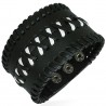 Bracelet de force 89 - Noir et blanc