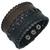 Bracelet de force 88 - Noir et marron