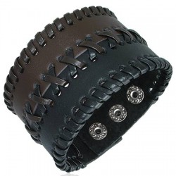 Bracelet de force 88 - Noir et marron