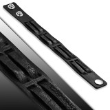 Bracelet de force 101 - Noir deux bandes