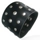 Bracelet de force 112 - Noir rond et ronds creux