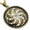 Pendentif en bronze 07 - Cercle B