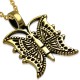 Pendentif en bronze 10 - Papillon