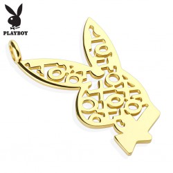 Pendentif Playboy 03 - Deluxe gold-ip