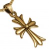 Pendentif en bronze 13 - Croix médiévale