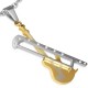 Pendentif musique 09 - Violon jaune