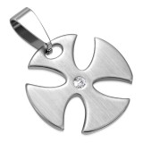 Pendentif tribal 04 - étoile tribale avec strass