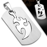 Pendentif tribal 10 - Motif détachable sur plaque A