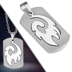 Pendentif tribal 15 - Motif détachable sur plaque B