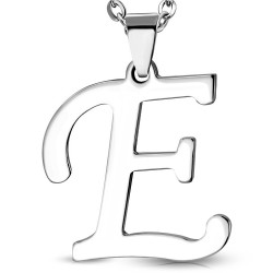 Pendentif lettre E