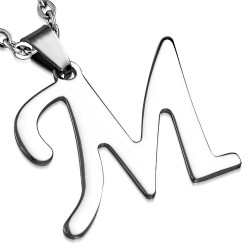 Pendentif lettre M