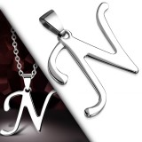 Pendentif lettre N