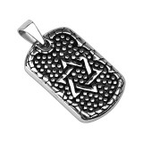 Pendentif plaque 53 - étoile de David