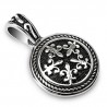 Pendentif plaque 57 - Cinq fleurs de lys
