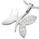 Pendentif animal 08 - Libellule un coté avec zircones