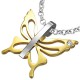 Pendentif animal 21 - Papillon gold-IP