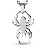 Pendentif animal 31 - Araignée simple plate