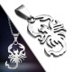 Pendentif animal 32 - Scorpion simple plat