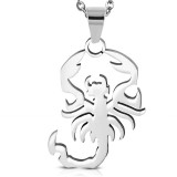 Pendentif animal 32 - Scorpion simple plat