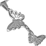 Pendentif animal 36 - Deux papillons
