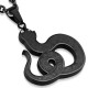 Pendentif animal 39 - Serpent noir