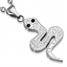 Pendentif animal 40 - Serpent avec zircones