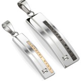Pendentif pour couple 44 - Love forever