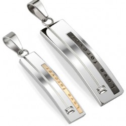 Pendentif pour couple 44 - Love forever