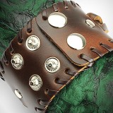 Bracelet de force 109 - Brun bande centrale