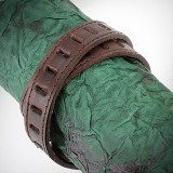Bracelet de force 130 - Brun rectangles creux