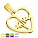 Pendentif coeur et ligne de vie (56)