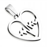 Pendentif coeur et ligne de vie (56)