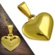 Pendentif petit coeur simple gold-ip (80)