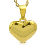 Pendentif petit coeur simple gold-ip (80)