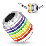 Pendentif anneau 01 - Gay pride