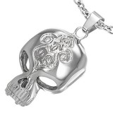 Pendentif gothique 02 - Crâne